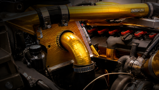 Intake heat protection for cooler airflow and reduced heat soak