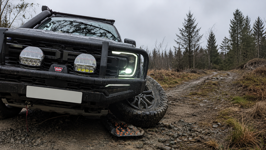 Recovery boards for sand, mud, snow and trail self-recovery