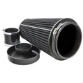 Ramair PRORAM Pleated Cone Air Filter (Alloy Neck) - 102mm External | PR-CC-196-VS-102-BK-KIT