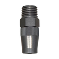 APEX Design USA 3/8 Hose to 1/4 NPT Male Fitting with Aluminium Cover Nut