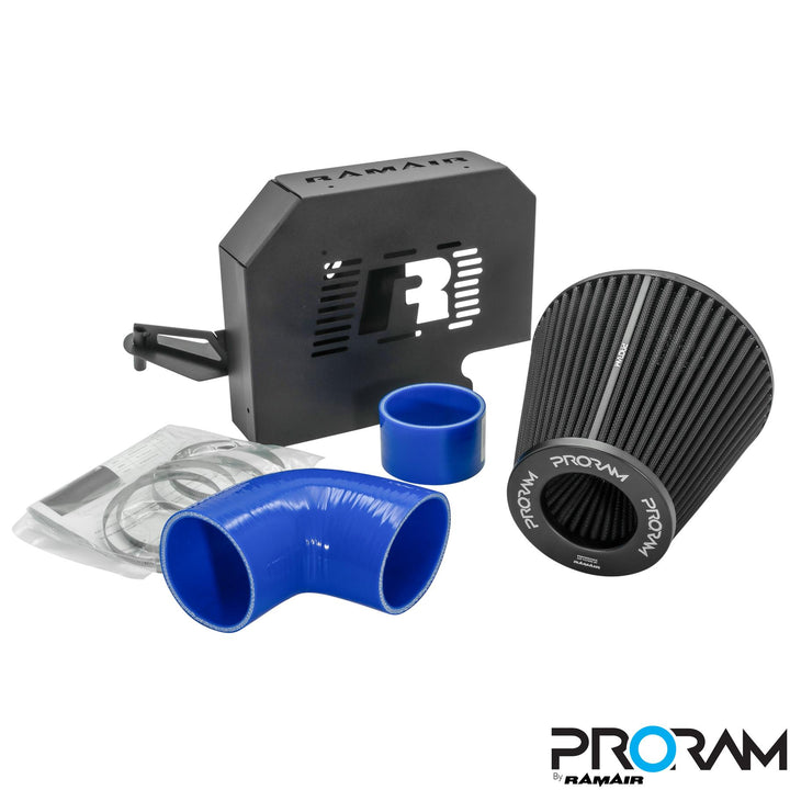 Ramair PRORAM Pleated Induction Kit – Ford Focus MK2 ST 225 2005-2012 (with ECU holder) | PRK-225-BL-ECU