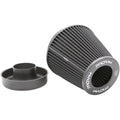 Ramair PRORAM Pleated Cone Air Filter (Alloy Neck) - 102mm External | PR-CC-195-VS-102-BK