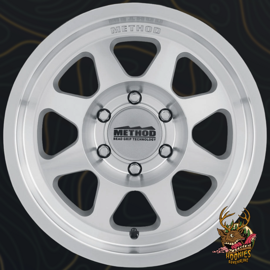 Method Race Wheels - 701 - Bead Grip - Machined Clear Coat