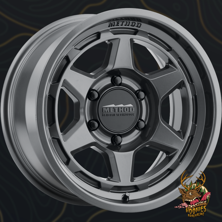Method Race Wheels 708 Bead Grip Wheel – Gloss Titanium Off-Road Performance
