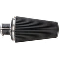 Ramair PRORAM Pleated Cone Air Filter (Alloy Neck) - 90mm External | PR-CC-196-VS-90-BK-KIT