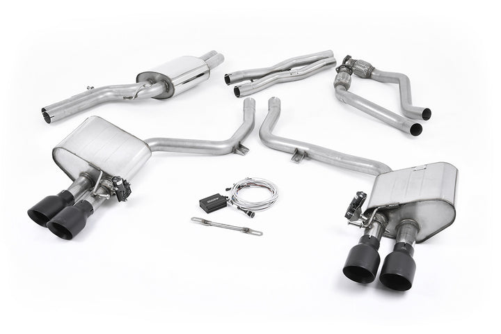 Audi S4 V6/S5 3.0 B8.5 - Valved & Resonated (Quieter) Cat-Back Exhaust System