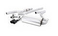 BMW 4 Series F32 428i Auto - Non-Resonated (Louder) Cat-Back Exhaust System with Cerakote Black trims