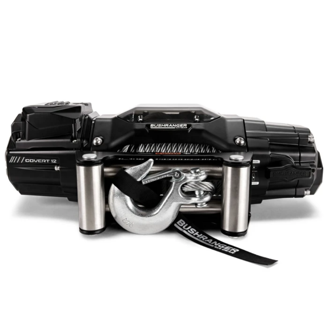 Bushranger Covert 12,000lbs Wire Winch