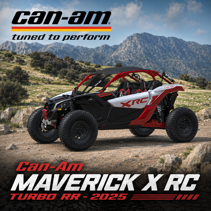Can-Am Maverick X RC Turbo RR Custom Tuning for 2025 Models - Dyno Calibration Service