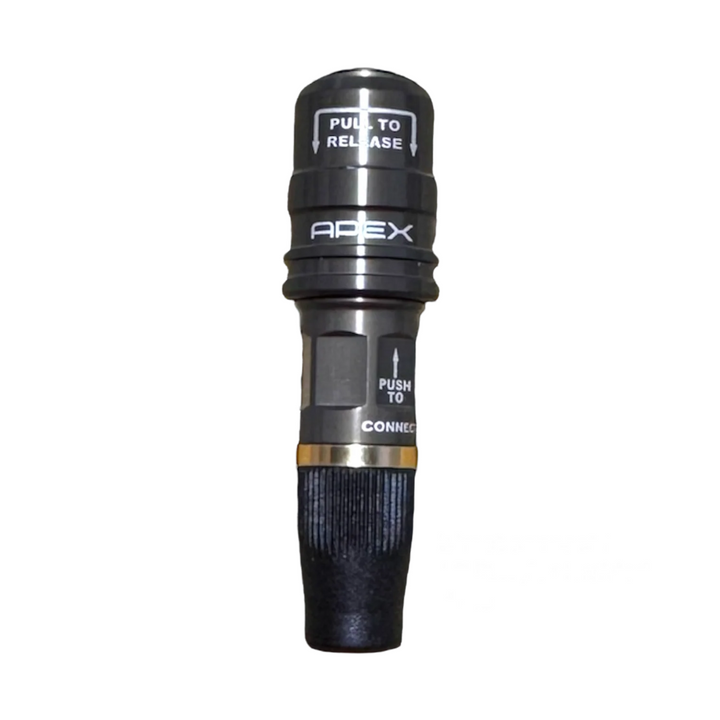 APEX DESIGN USA High Flow Push-On Chuck - 3/8" O.D. Hose Dual Flow Air Chuck