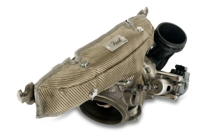 Funk Motorsport Toyota Supra B48 Turbo Blanket - Turbo Heat Management Upgrade