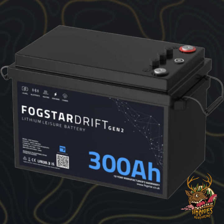 Fogstar Drift Gen2 12V 300Ah Lithium Leisure Battery – Off-Grid Electrical Power Solution