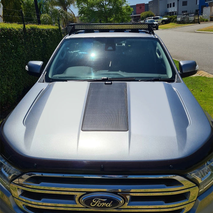 Ford Ranger T6 PX (2015-2022) Lensun 50W Bonnet Flexible Solar Panel