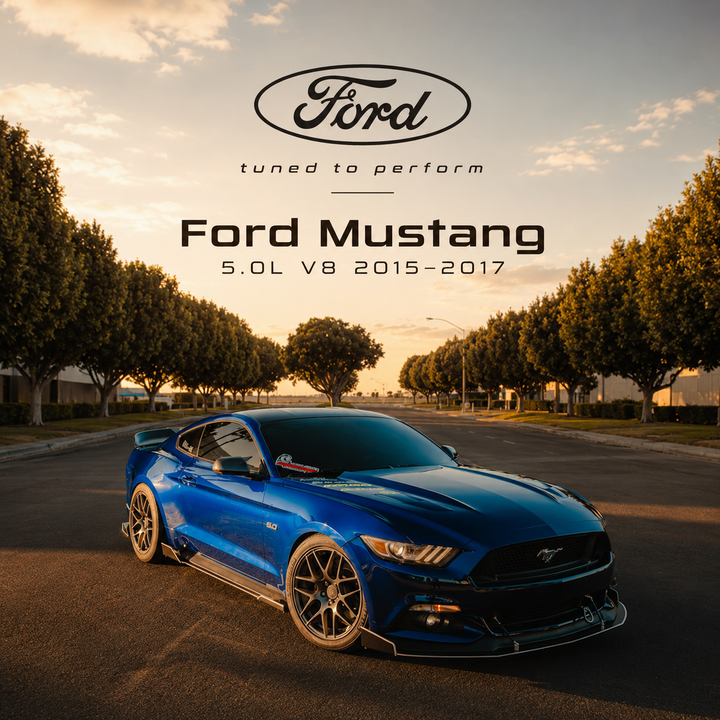 Ford Mustang GT 5.0L V8 2015-2017 ECU Remap and Custom Tuning - Remote or Hub Dyno