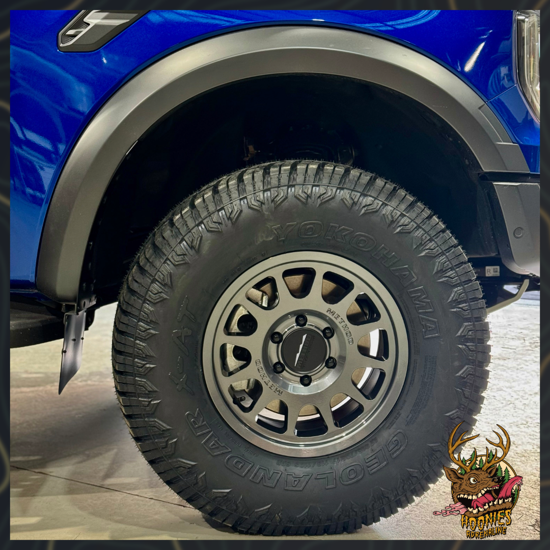 G.O.A.T Offroad Next Gen Ranger Raptor Stealth Mudflaps – Off-Road Mud Protection Upgrade