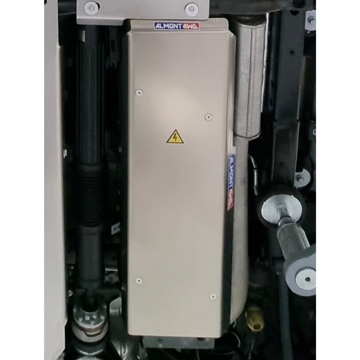 Almont Jeep Wrangler JL 4xe Lithium Battery Compartment Skid Plate