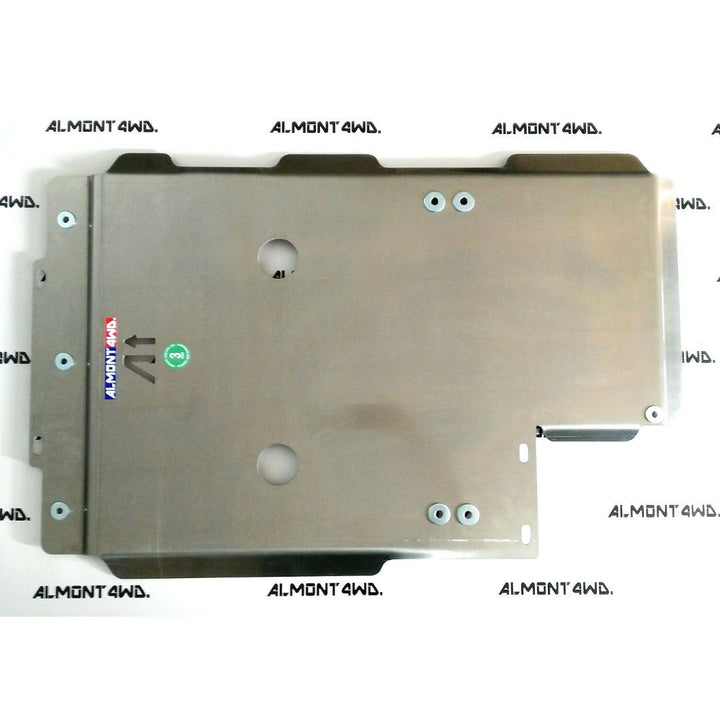 Almont Mitsubishi Pajero V60, V80 and V90 Manual Gearbox and Transfer Skid Plate