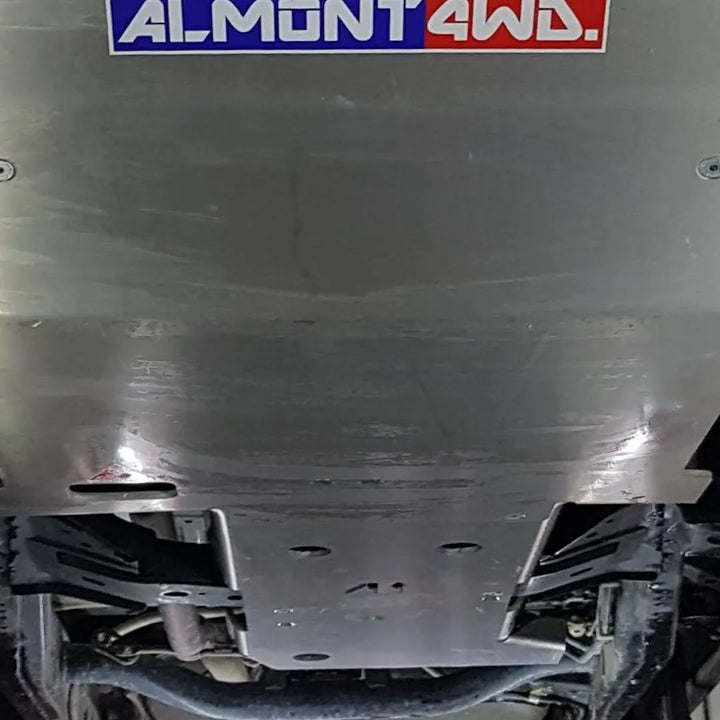 Almont Mitsubishi L200 2.4 DID 2015-19, 2.3 DID 2020+ and Fiat Fullback 2.4 JTD Gearbox and Transfer Skid Plate