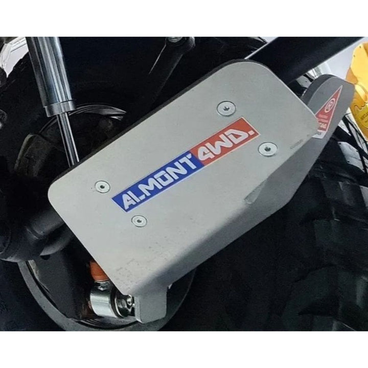 Almont Toyota HDJ80, HDJ100 and HZJ105 Rear Shock Skid Plates (Pair)