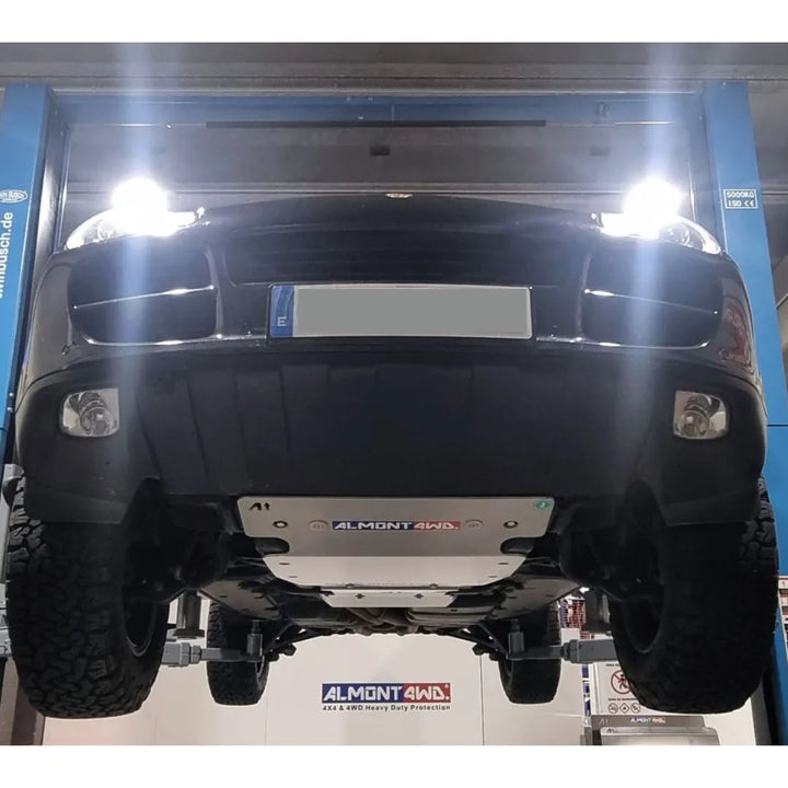 Almont Volkswagen Touareg 7L 2004-2010 and Porsche Cayenne 9PA 2003-2010 Front Skid Plate (Original Bumper)