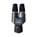 APEX Design USA Quick Connect Y - 2x 3/8 Hose Barb