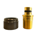 APEX Design USA 3/8 Swivel to 1/4 NPT Male with Cover Nut