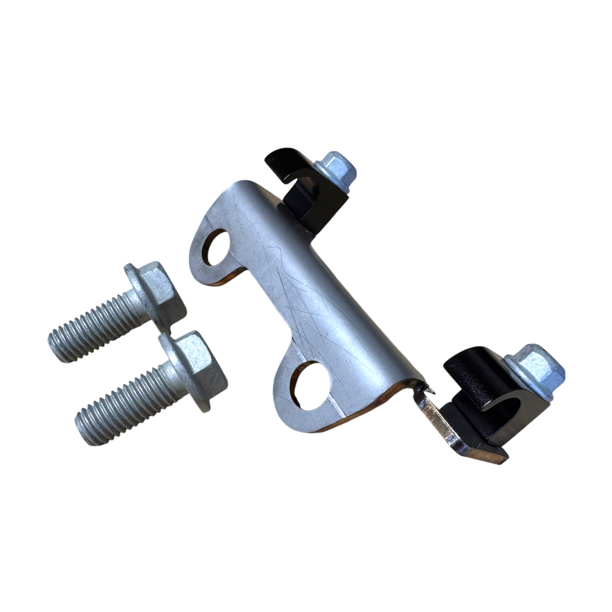 APEX FAD housing top mount bracket securing the TSR hydraulic line