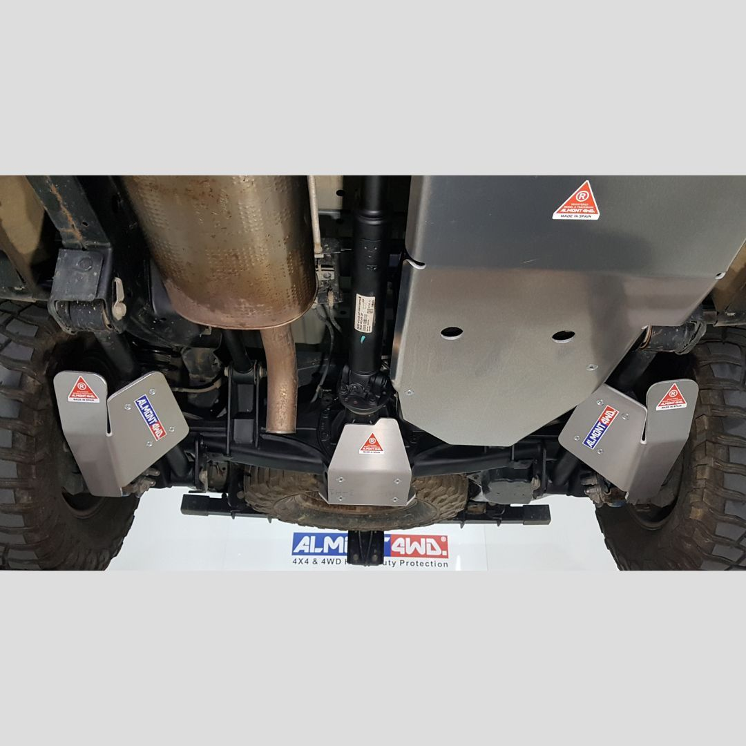 ALMONT4WD Ford Next-Gen Ranger Raptor Full Underbody Plate Kit - Skid Plate Protection System