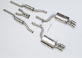 Audi S4 B7 - Cat-Back Exhaust System with Polished Trims