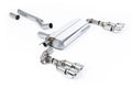 BMW F40 M135i - Maxton x Milltek - OPF/GPF Back System with Quad GT-100 Polished Trims - Fits Maxton Diffuser Only