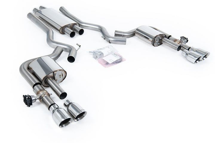 Ford Mustang 2.3 (S550/S650 Fastback) - Valved Resonated Cat-back