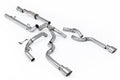 Ford F150 5.0 V8 Supercrew - Race Part-Resonated (Louder) Cat-back with Dual Brushed Titanium Tips