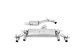 VW T-Roc R 2.0TSI - GPF Back Exhaust System with Cerakote Black GT-100 Tips
