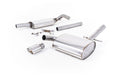 VW Corrado G60 1.8 - Cat-Back Exhaust System with Polished Oval Tip