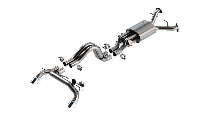 Borla Ford Bronco Raptor ATAK Cat-Back Exhaust (2022–2026)