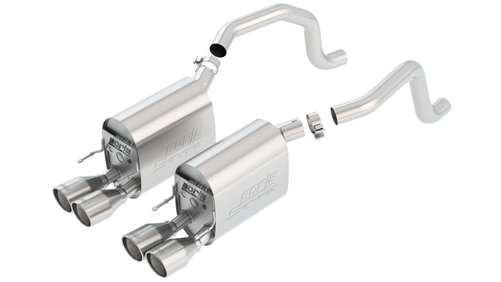 Borla Chevrolet Corvette C6 Axle-Back Exhaust (2009–2013)