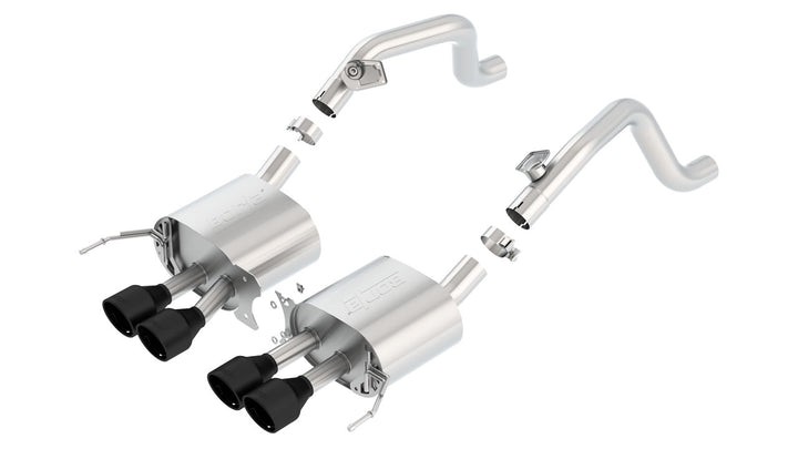 Borla Corvette C7 Stingray / Grand Sport Automatic Axle-Back — AFM & NPP Delete