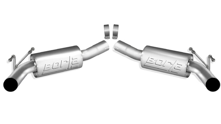Borla Chevrolet Camaro SS Axle-Back Exhaust — With GFX (2010–2013)