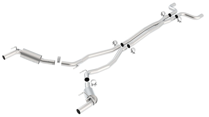 Borla Chevrolet Camaro SS Cat-Back Exhaust — With GFX (2010–2013)