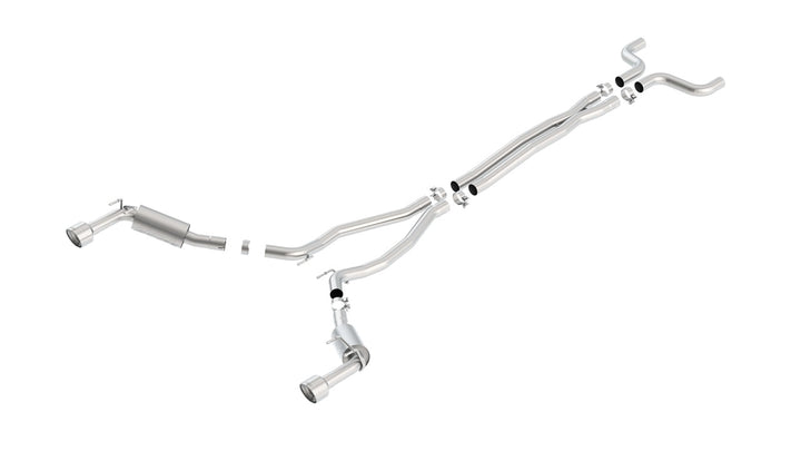 Borla Chevrolet Camaro SS Cat-Back Exhaust — Without GFX (2014–2015)