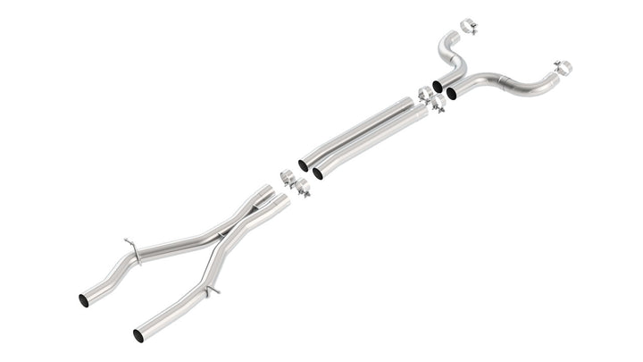 Borla Chevrolet Camaro SS / LT1 X-Pipe with Mid-Pipes — Eliminates AFM Valves