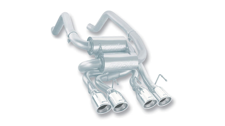 Borla 2005-2008 Chevrolet Corvette Base Axle-Back Exhaust System Classic — S-Type — Polished stainless steel