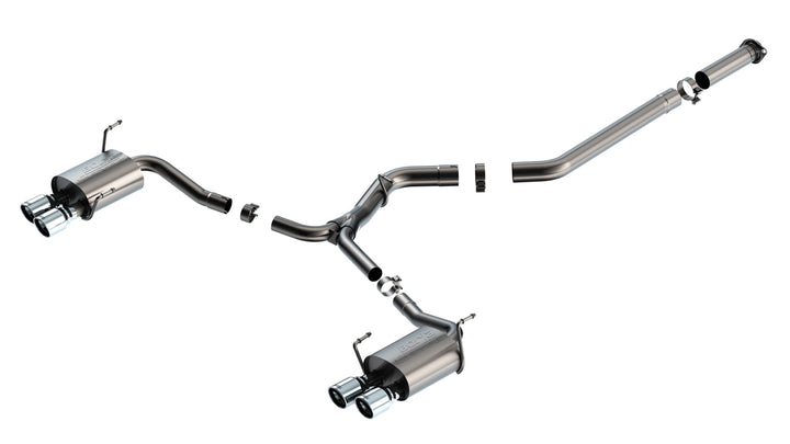 Borla Subaru WRX Cat-Back Exhaust System (2022–2026)