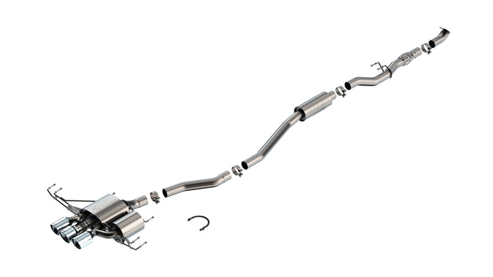 Borla Honda Civic Cat-Back Exhaust System (2023–2025)