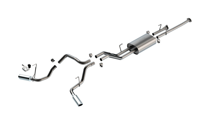 Borla Toyota Tundra True Dual Cat-Back — Split Side Exit (2009–2021)