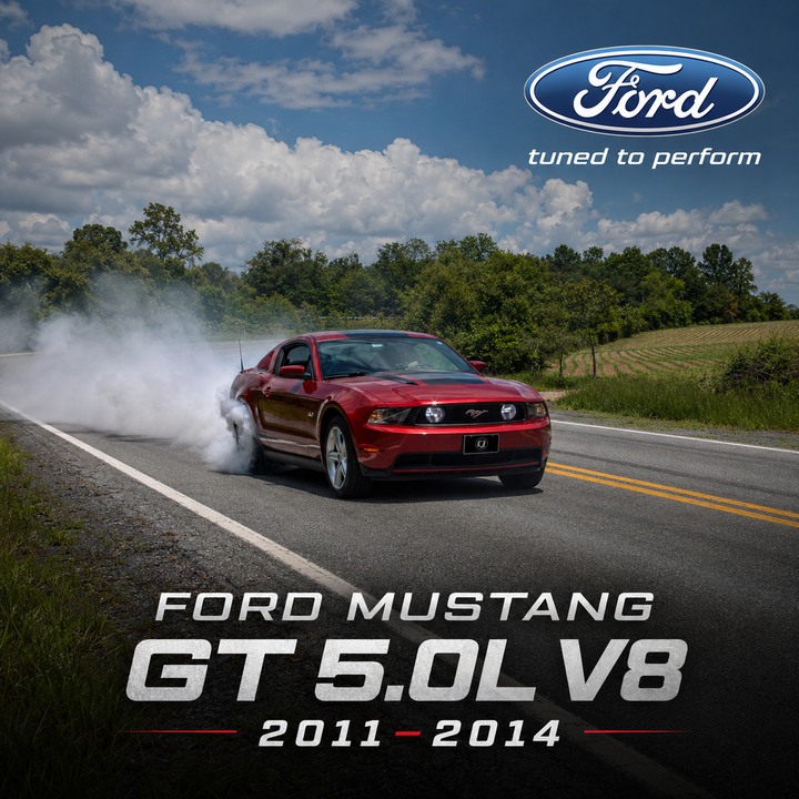 Ford Mustang GT 5.0L V8 2011-2014 Custom ECU Tuning - ECU Remap Service