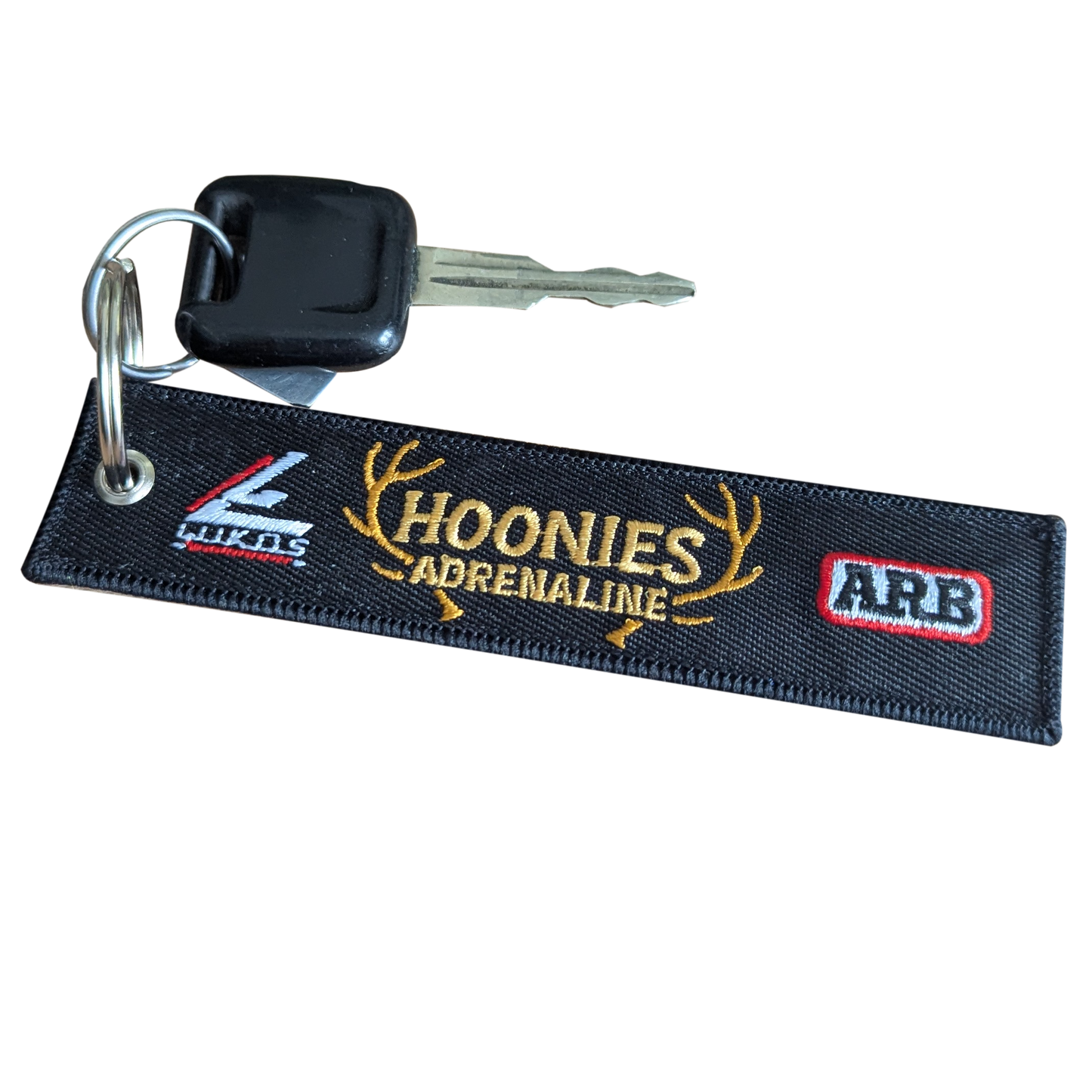 Hoonies Adrenaline Embroidered Keychain
