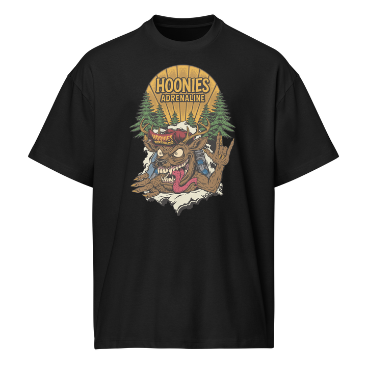 Hoonies Adrenaline Halloween 2026 Box Tee – Style 1, Full Front Print