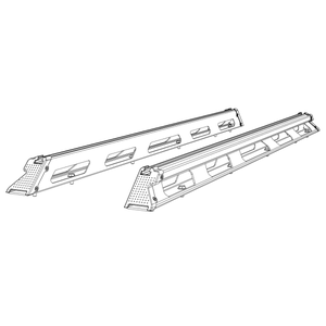 ARB HardLid Rigid Tonneau Cover Premium Rails