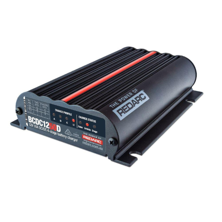 ARB REDARC S/Start DC to DC Battery Charger 12V 50A with Dual Input MPPT Solar